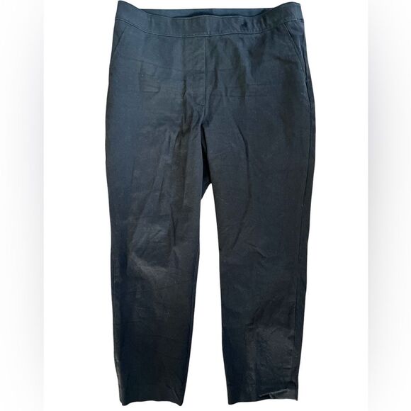 SPANX On-the-Go Ankle Slim Straight Size Large Black Classic Stretch Control - Picture 2 of 7